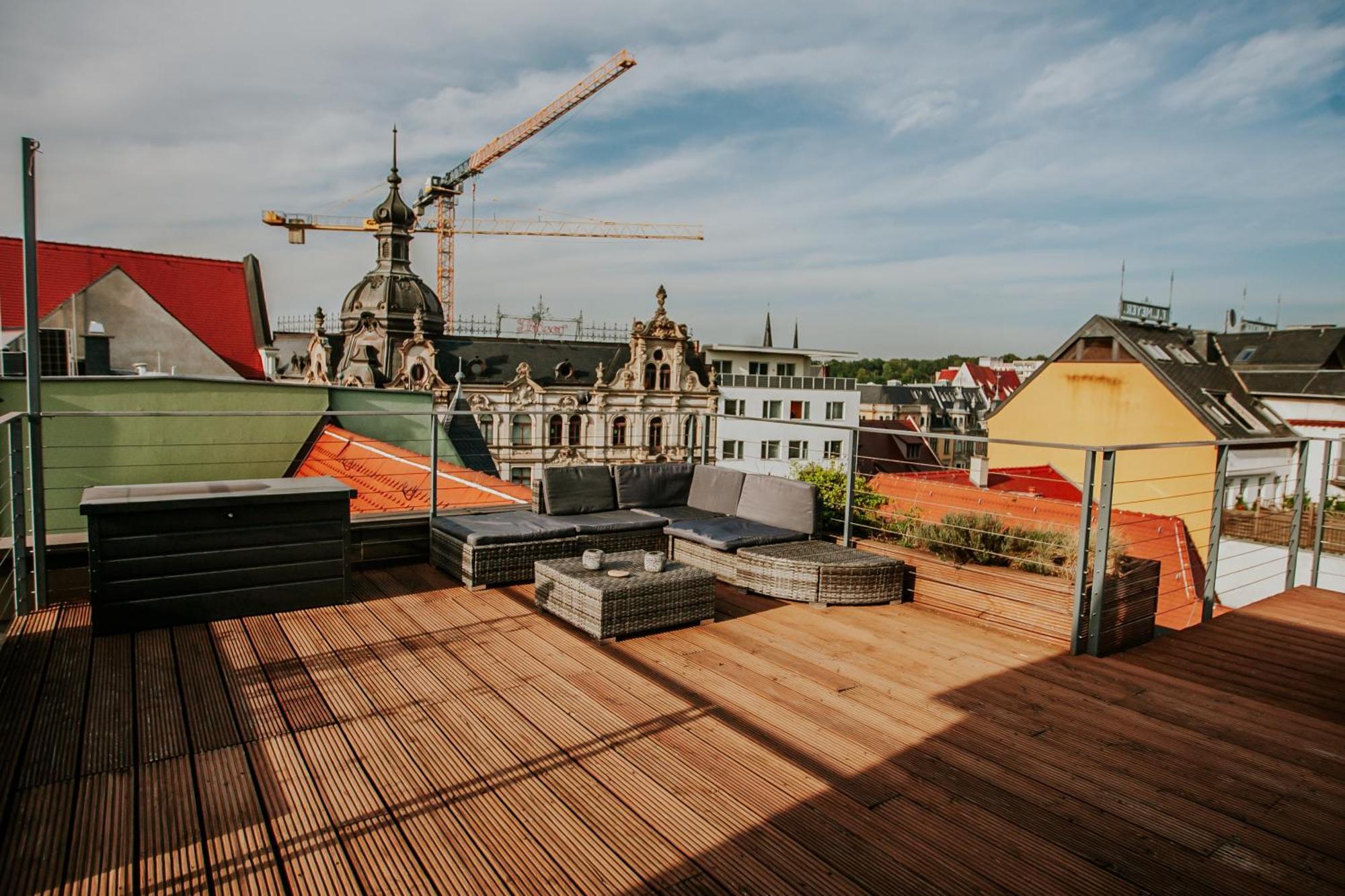 Traumhaftes Apartment Am Dom Mit Grosser Dachterrasse اتسوكو المظهر الخارجي الصورة